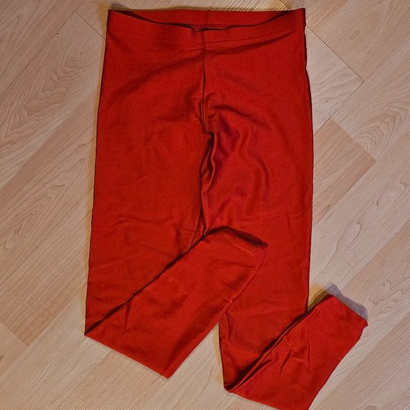 American Apparel Red Leggings - Picture 1 of 2